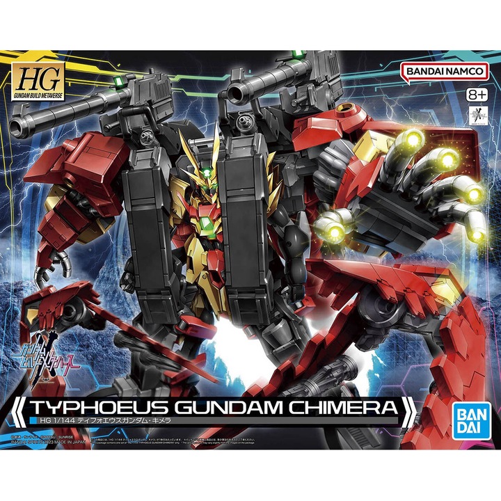 FIGURINA 1/144 HG Typhoeus Gundam Chimera (Gundam Build Metaverse)