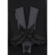 Carucior 2 in 1 Easy Go Zoya cu pliere automata Dual Fold ultracompacta, pana la 22 kg, copertina XXL, pozitie de somn si spatar inalt, Cloud Gray