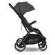 Carucior 2 in 1 Easy Go Zoya cu pliere automata Dual Fold ultracompacta, pana la 22 kg, copertina XXL, pozitie de somn si spatar inalt, Cloud Gray