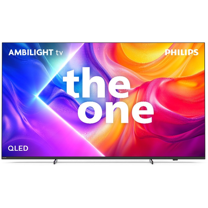 Philips 75PUS9010 AMBILIGHT QLED televízió, 189 cm, Smart TV, 4K Ultra HD, 100Hz, E energiaosztály (2025-ös modell)