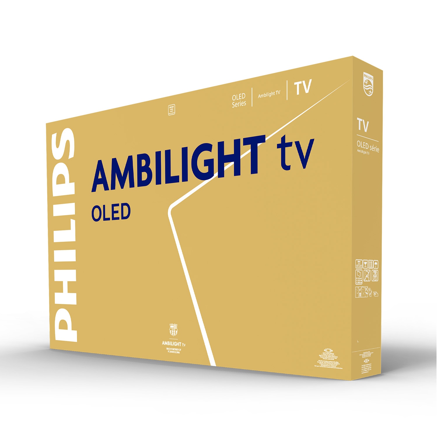 Televizor Philips AMBILIGHT tv OLED 48OLED820, 121 cm, Google TV