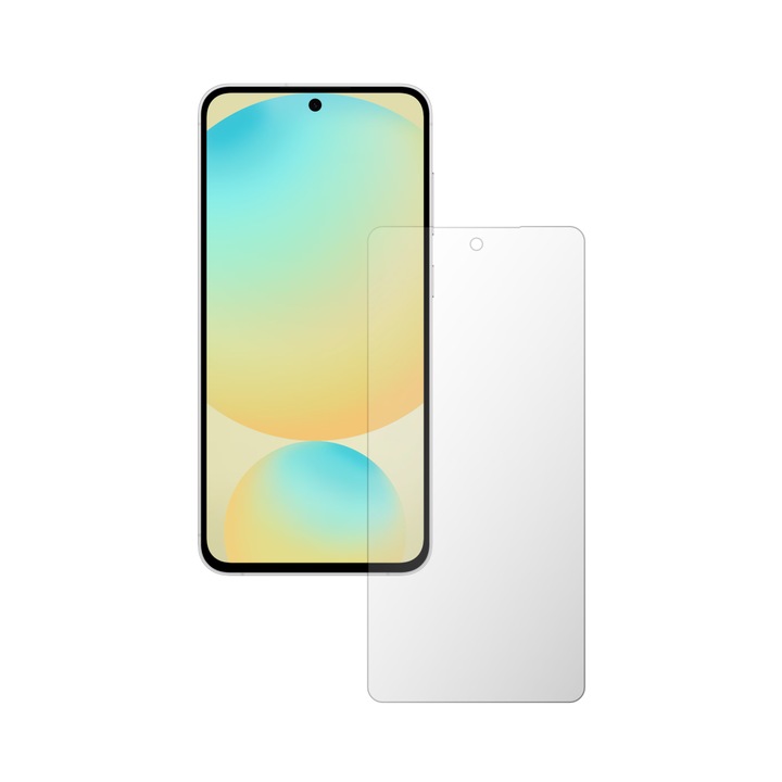 iSkinz Саморегенериращ се протектор за екран за Samsung Galaxy S24 FE - Пълно покритие, Невидим Skinz UHD, Ултра прозрачен силикон с пълно покритие, Цялостно покритие на дисплея, Самозалепващ се и гъвкав