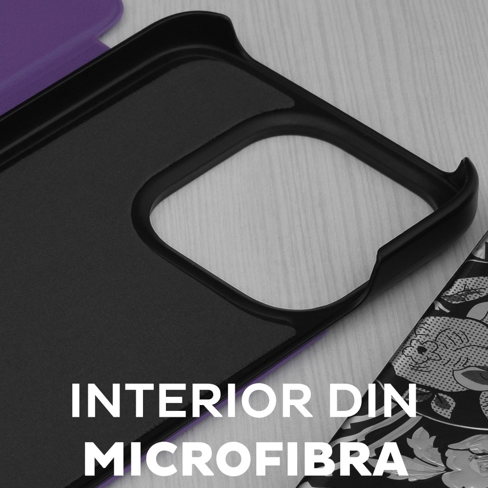 Husa pentru Honor 400 Lite Tip Carte, S-View, Functie de Stand, Calitate Premium, Antisoc, Protectie Sporita, Mov