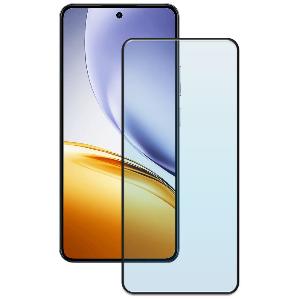 Folie din sticla securizata pentru Realme 14T 5G, HAMSTERBOX Glass Shield, Protectie completa ecran, Full face, Aplicare rapida, Case Friendly, Transparenta