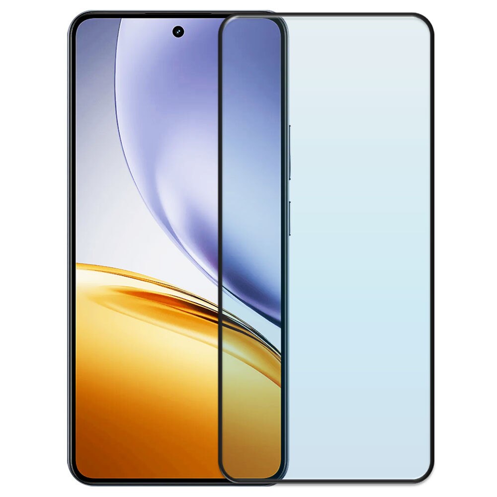 Folie din sticla securizata pentru Realme 14T 5G, HAMSTERBOX Glass Shield, Protectie completa ecran, Full face, Aplicare rapida, Case Friendly, Transparenta