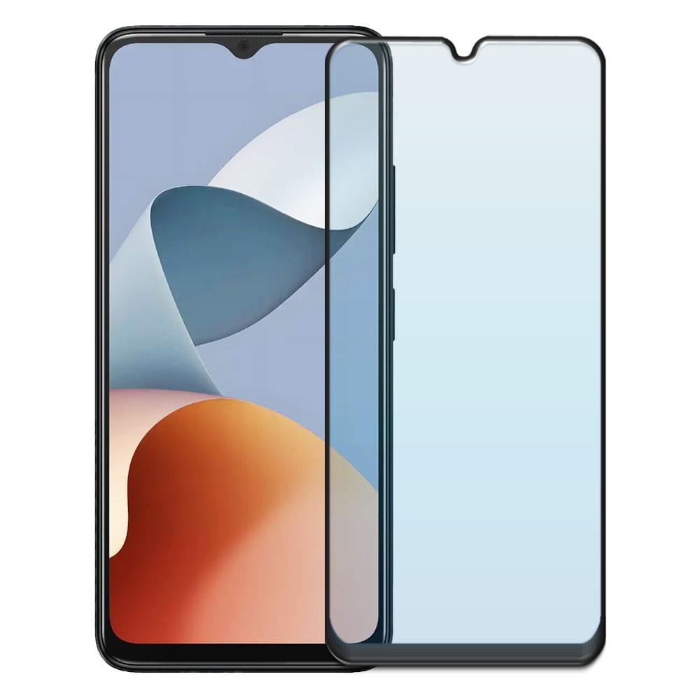 Folie din sticla securizata pentru ZTE Blade A34, HAMSTERBOX Glass Shield, Protectie completa ecran, Full face, Aplicare rapida, Case Friendly, Transparenta