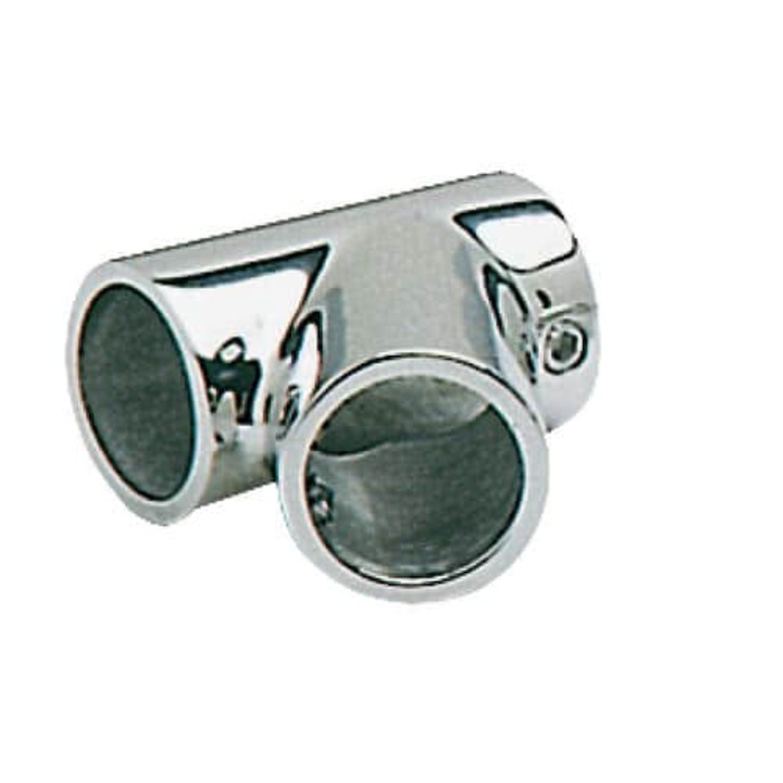 Conector T 60, Osculati, din inox AISI 316, 25 mm, 6x6x3 cm