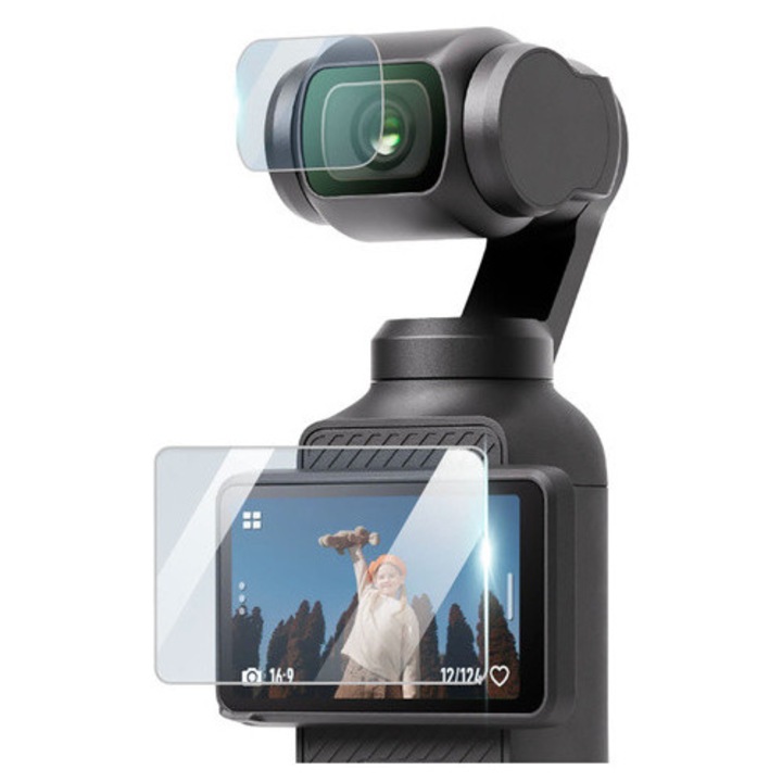 Sticla securizata pentru DJI Osmo Pocket 3, Alogy PRO+