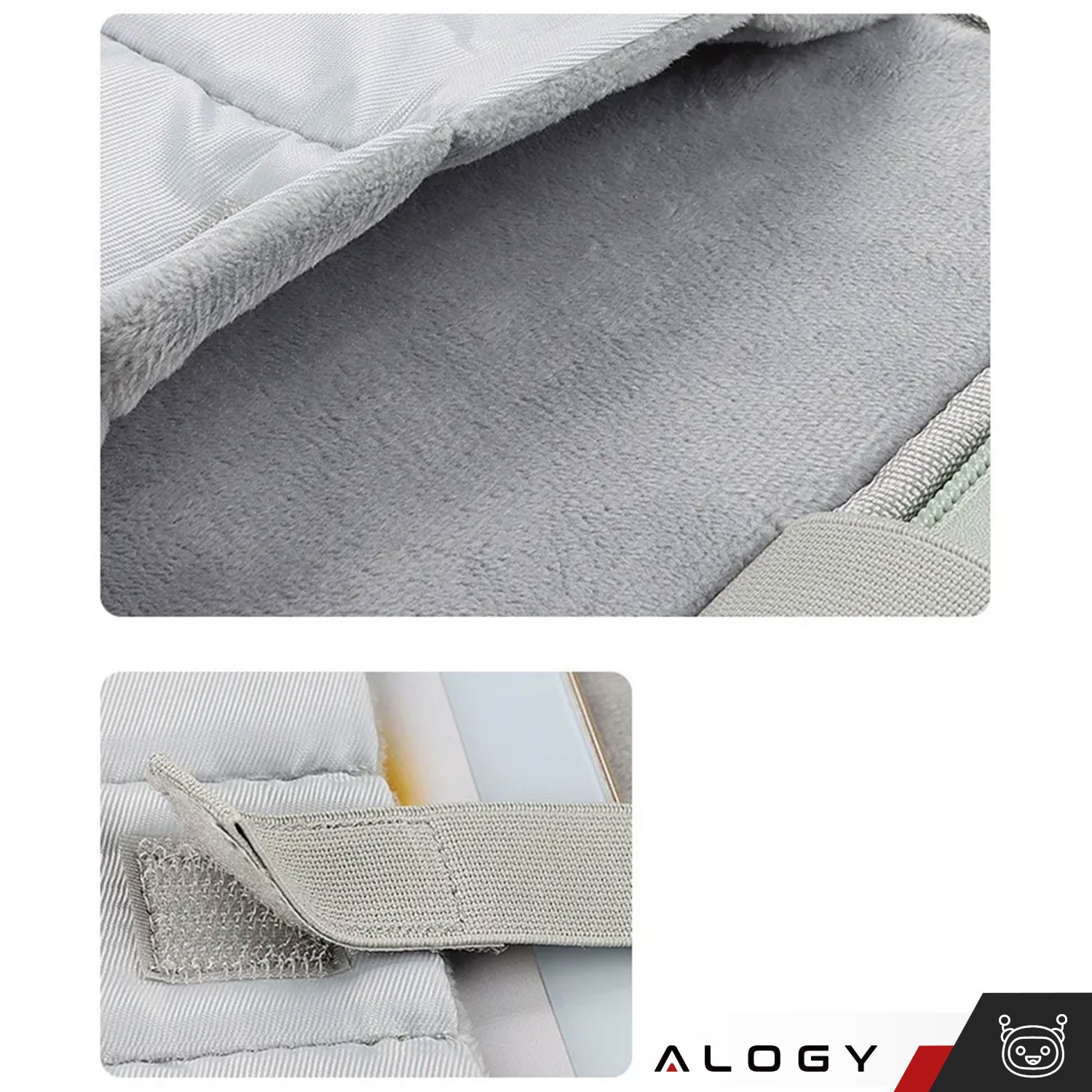 Etui universal pentru tableta, Alogy, 11 inch, impermeabil, 4 compartimente, 30.3x23.5x3cm