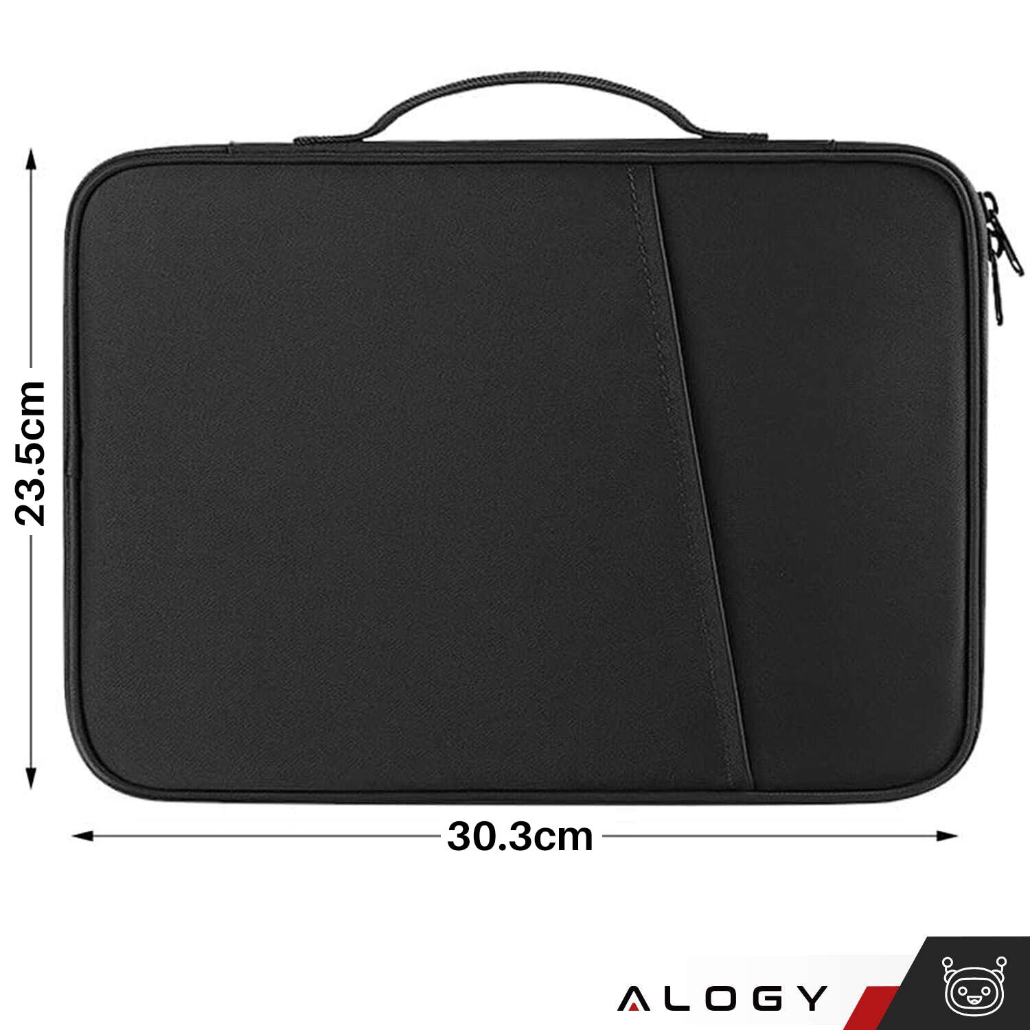 Etui universal pentru tableta, Alogy, 11 inch, impermeabil, 4 compartimente, 30.3x23.5x3cm