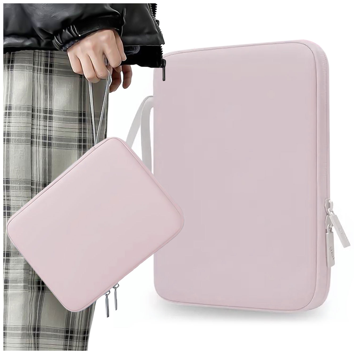 Torba universala pentru tableta, Bubm, 10.9 inch, waterproof, 28x21.5x2.5cm, set cu 3 buzunare