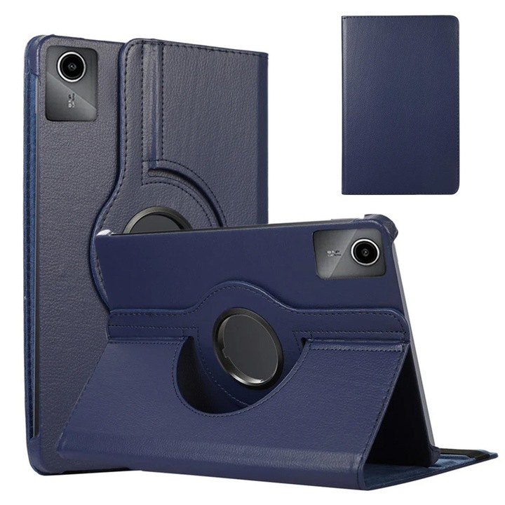 Etui Obrotowe 360 pentru Lenovo Tab M11 TB330FU 10.95, Granat, 10.95"