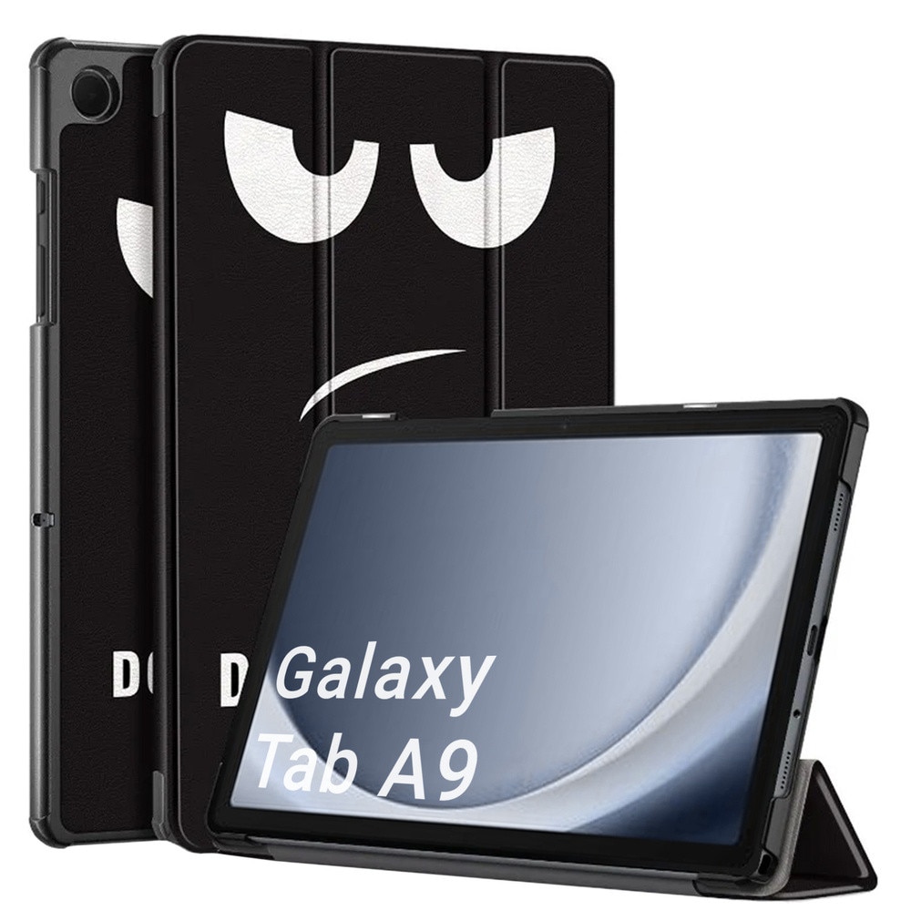 Etui grafic pentru tableta Samsung Galaxy Tab A9 8.7, multicolor, cu suport integrat, 1 bucata