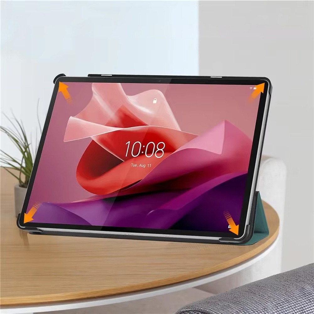Etui Smart Case set pentru Lenovo Tab P12 TB370, granat, 12,7"