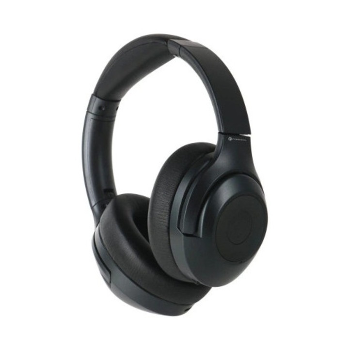 Casti wireless Forcell Sonic Aura, ANC, negru, pliabile, 35h autonomie