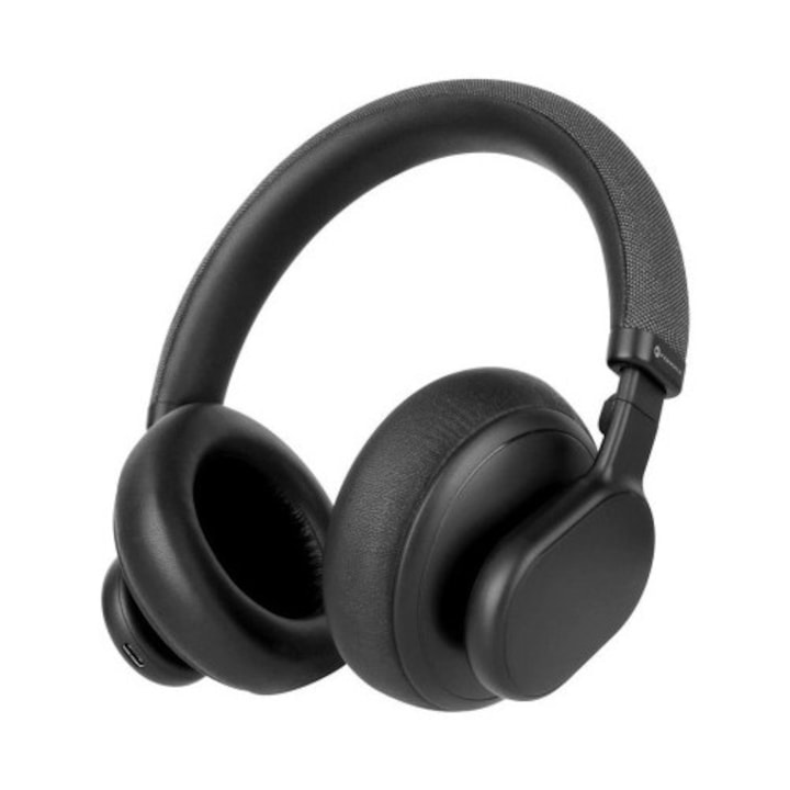 Безжични слушалки Forcell F-Audio ANC Touch Beat, черни, 30 часа, Bluetooth 5.3