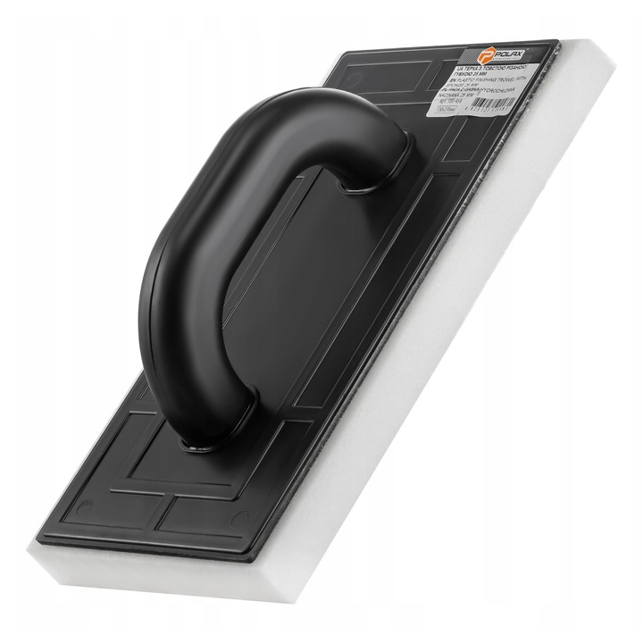 Professzionális spatula vízszívó szivaccsal, fogazott, 130x270mm, 25mm