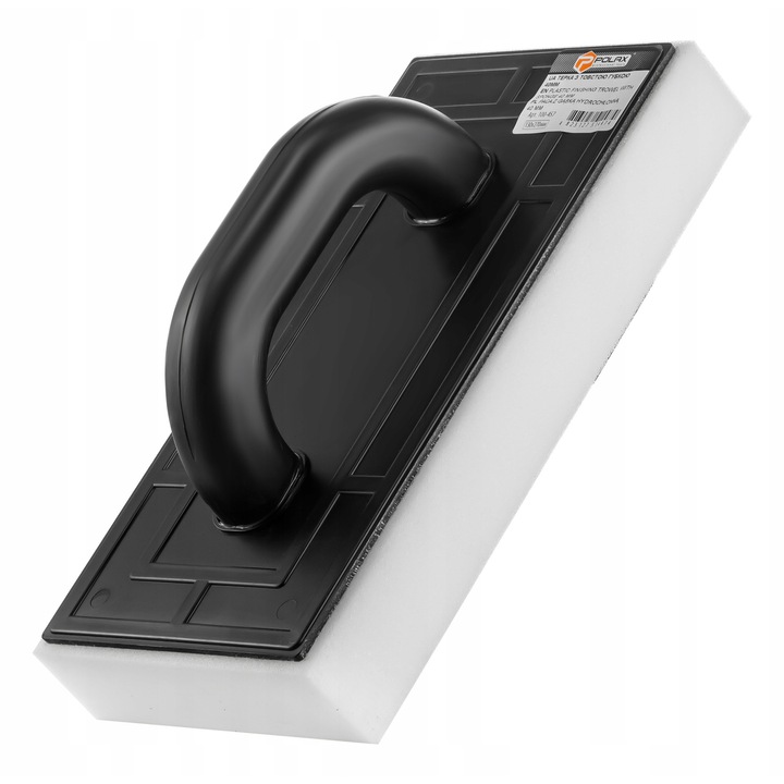 Fugázó spatula víznedvszívó szivaccsal 40 mm, Polax, 130x270mm