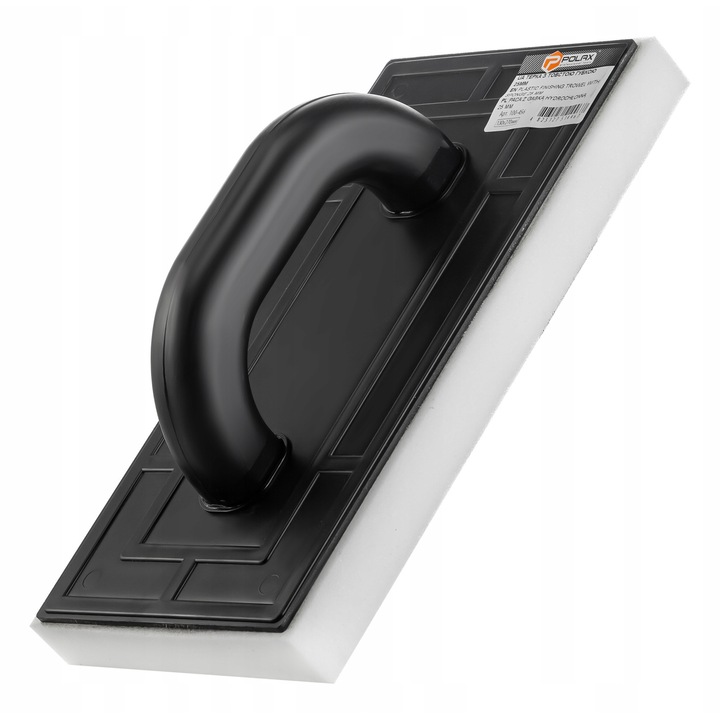 Professzionális simító spatula, Polax, 130x270mm, 25mm-es vízálló szivacs