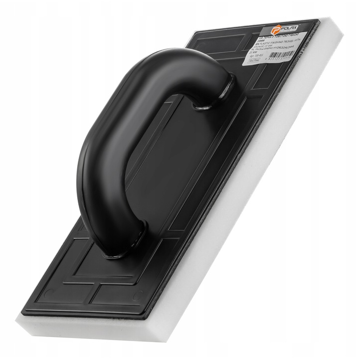 Fugázó spatula vízszívó szivaccsal 130x270mm, Polax, 20mm