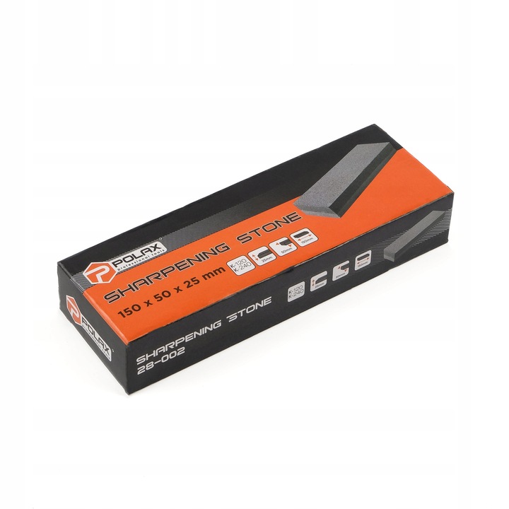 Piatra de ascutit Polax, bloc 150x50x25mm, K120/K240
