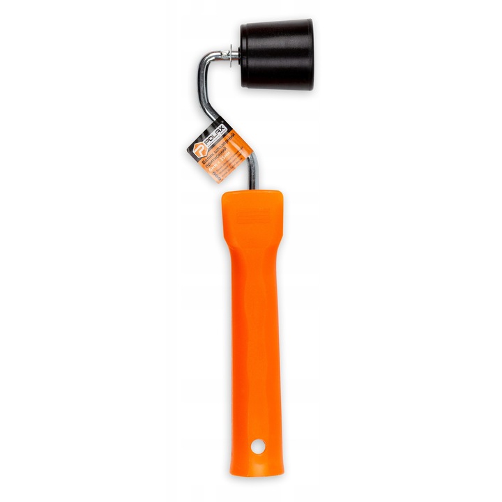 Kúpos tapétanyomó henger, Polax, 6x35mm, műanyag, nyéllel