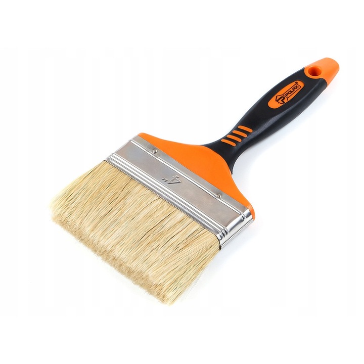 Pensula plata ELITE, 10 cm, peri naturali, 100 mm, set 1x