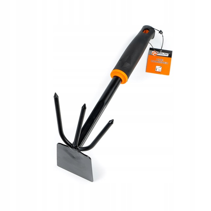 Мотика Polax с щипка 290 мм, издръжлива стомана, пластмасова дръжка, лека