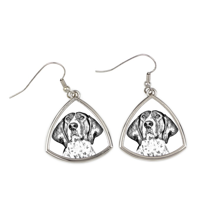 Cercei cu caini, Art-Dog, 2,5x2,6cm, metal, fara nichel