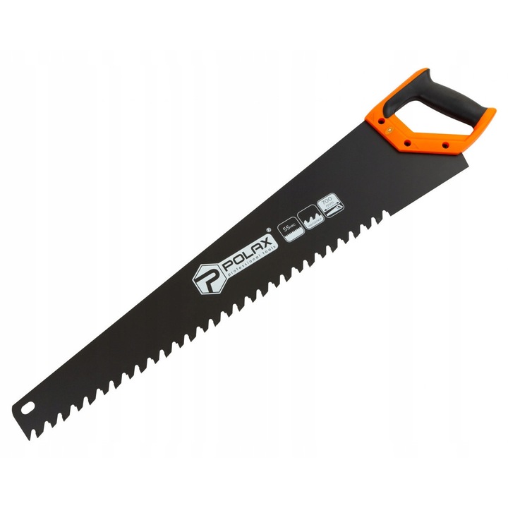 Kézi betonfűrész, Polax, 700 mm, teflon bevonat, 11 fog/hüvelyk