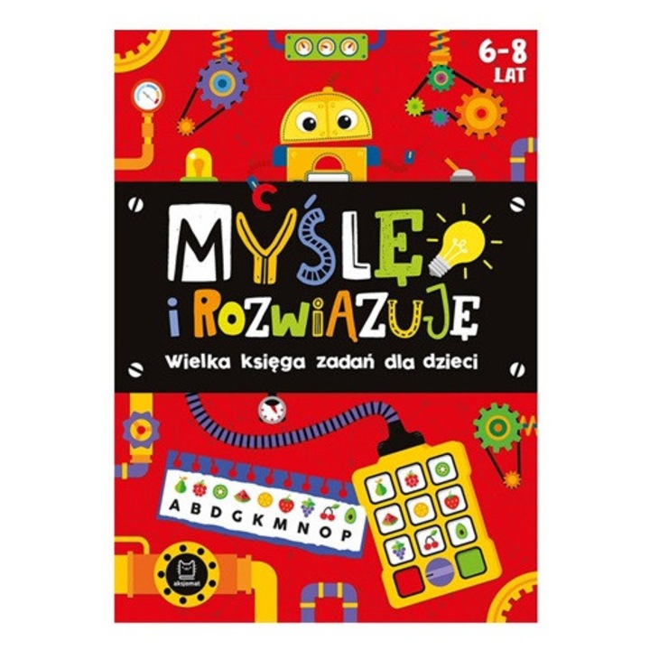 Mysle i rozwiazuje Qielka, carte activitati extracurriculare, 6-8 ani, 38047