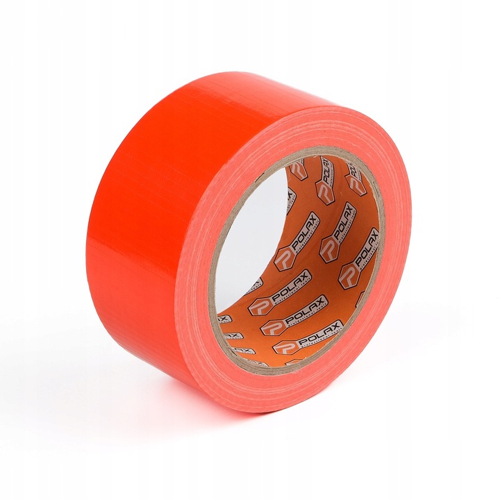 Banda adeziva de reparatii, Polax, portocalie, 48 mm x 25 m, rezistenta la umiditate