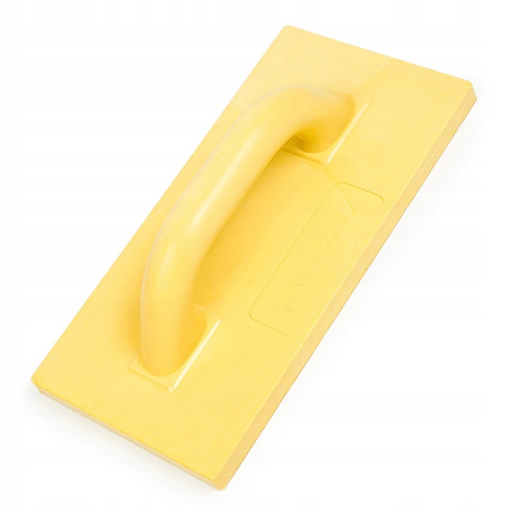 Polax poliuretán korong 140x280 mm gipszkartonhoz, sárga