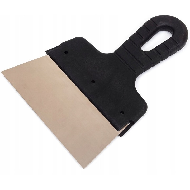 Rozsdamentes acél spatula, Polax, 150 mm, nagy szilárdságú és rugalmas, 1x spatula készlet