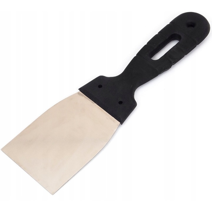 Rozsdamentes acél spatula, Polax, 60 mm, nagy szilárdságú és rugalmas, 1x készlet