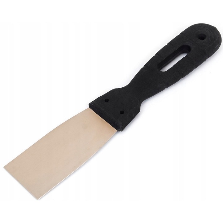 Rozsdamentes acél spatula, 40 mm, Polax, nagy szilárdságú és rugalmas, 1x készlet