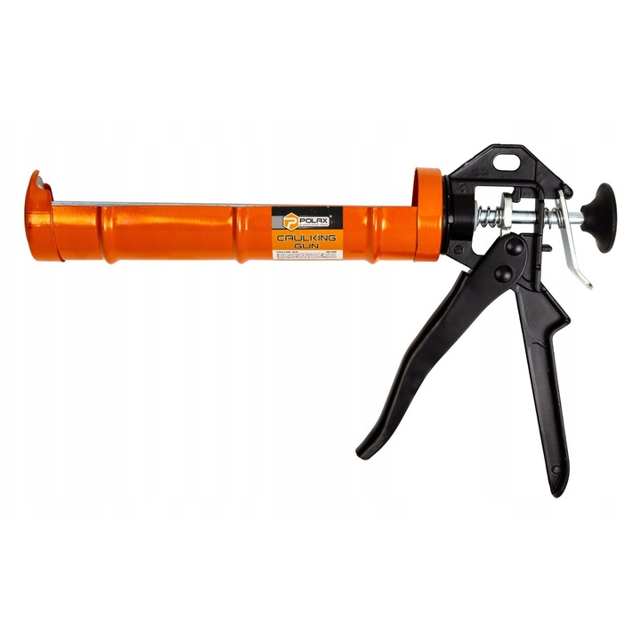 Polax szilikon pisztoly 300ml ergonomikus korrózióálló acél