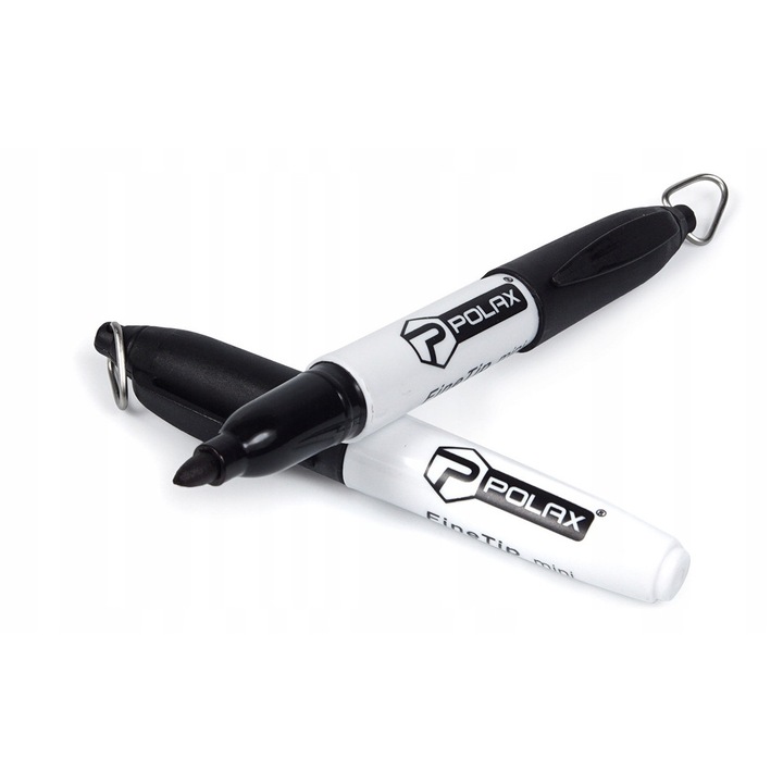 Mini Marker permanent, pentru constructii, negru, Polax, 1 bucata
