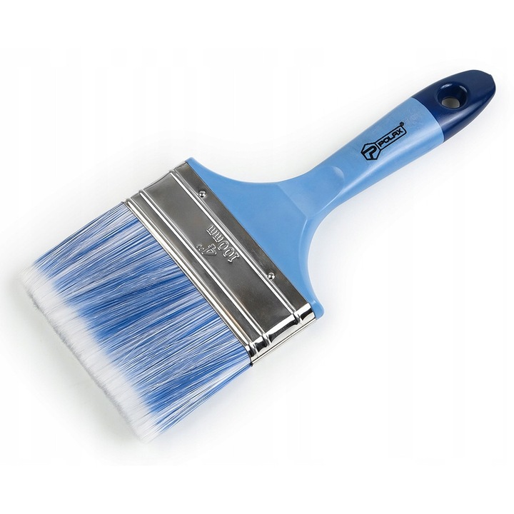 Polax univerzális laposkefe, 10 cm, szintetikus sörték, műanyag, 100x15 mm