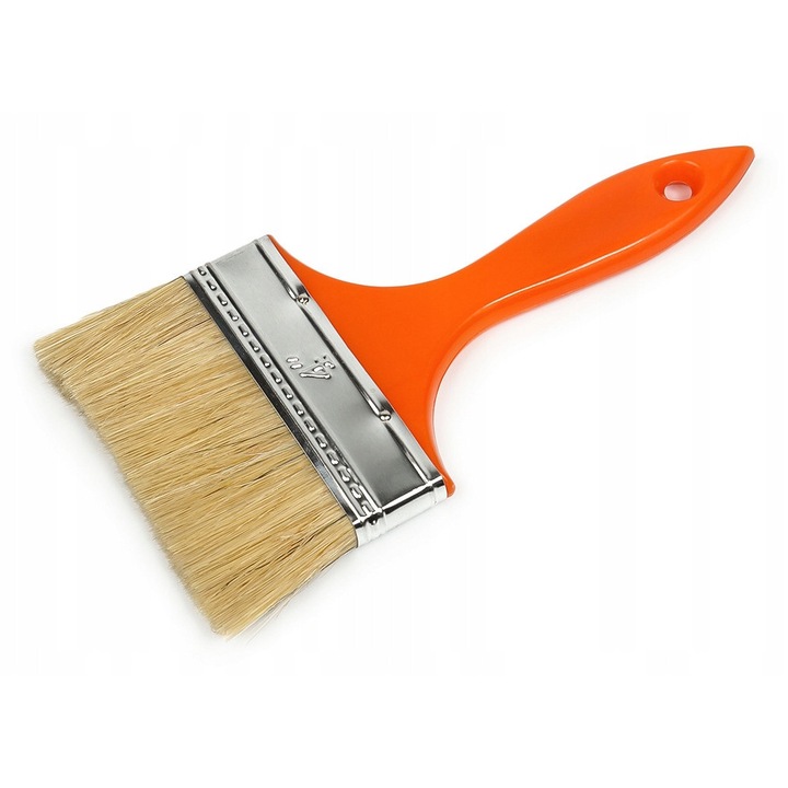 Polax ECO lapos kefe, 10 cm, vegyes sörték, 100x11mm