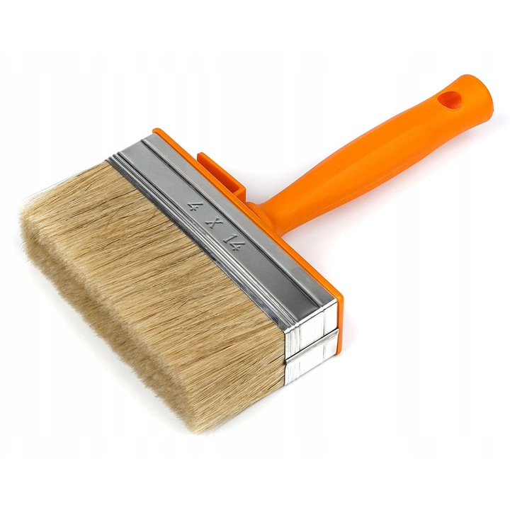 Lapos festőecset, Polax, 14 cm, vegyes sörték, műanyag nyél