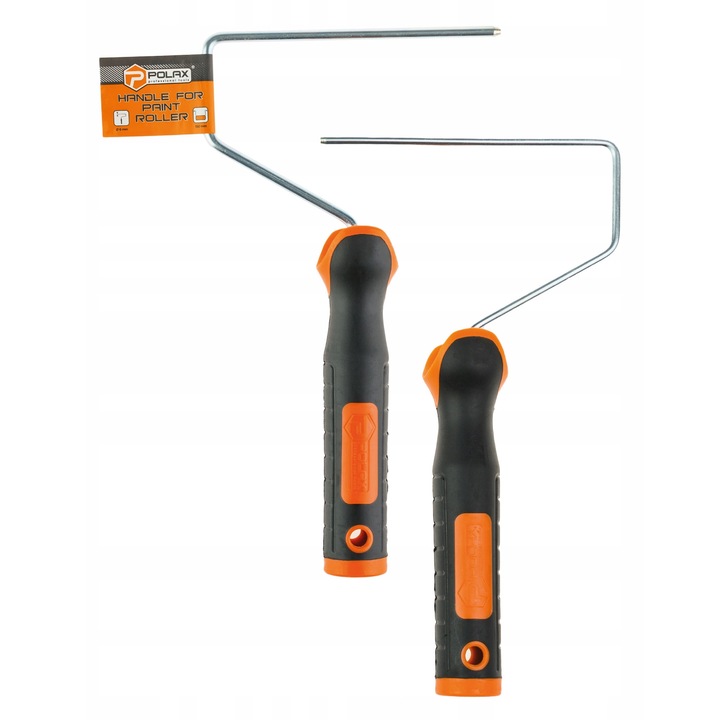 Дръжка за валяк за боядисване, Polax, гумирана, 6 мм, 15 см