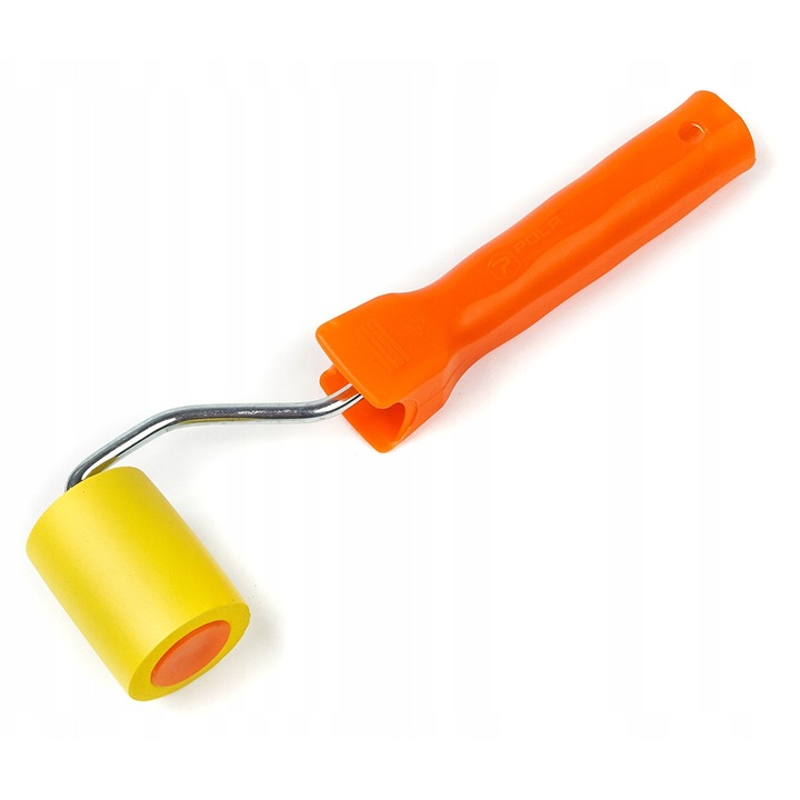 Валяк за тапети, Polax, 5 см, дунапрен, с дръжка