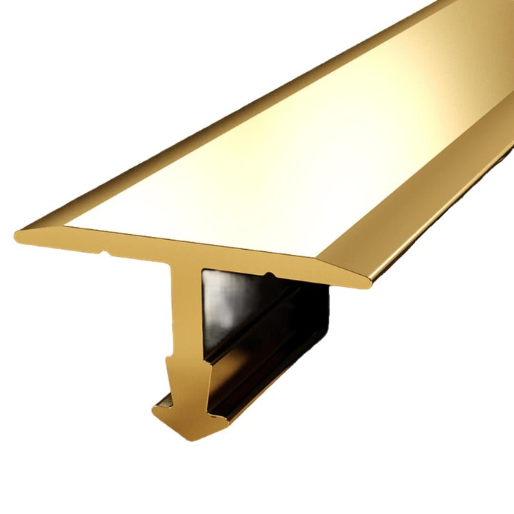 Profil T pentru rosturi, 18mmx250cm, alama