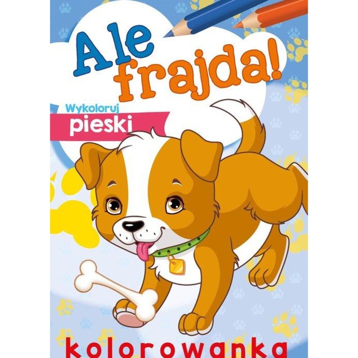 Set pictura si desen, Skrzat, ALE FRAJDA! WYKOLORUJ PIESKI, multicolor