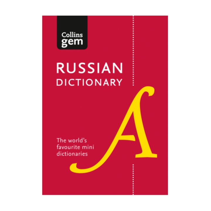 Dictionar rus, HarperCollins Publishers, vocabular de afaceri, format portabil, 2023