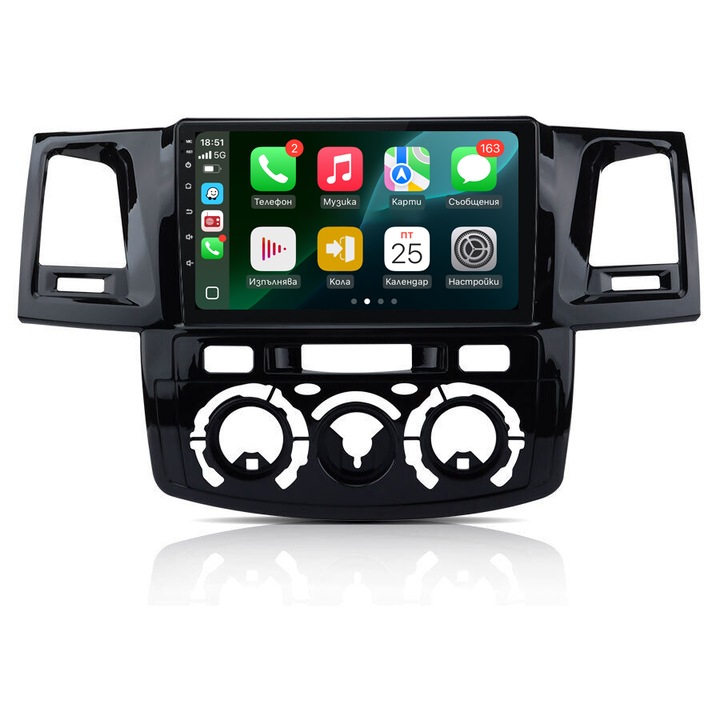 Sistem multimedia Toyota Hilux /Toyota Hilux/2007-2015/10 inch" 8GB RAM 128GB ROM