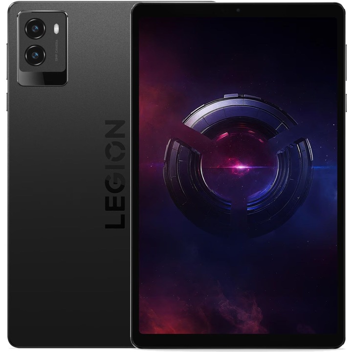 Таблет Lenovo Legion Tab 3, Eclipse Black с процесор 1x Cortex-X4 (3.3 GHz) + 3x Cortex-A720 (3.2 GHz) + 2x Cortex-A720 (3.0 GHz) + 2x Cortex-A520 (2.3 GHz), 12 GB, 256 GB, Android 14, Черен