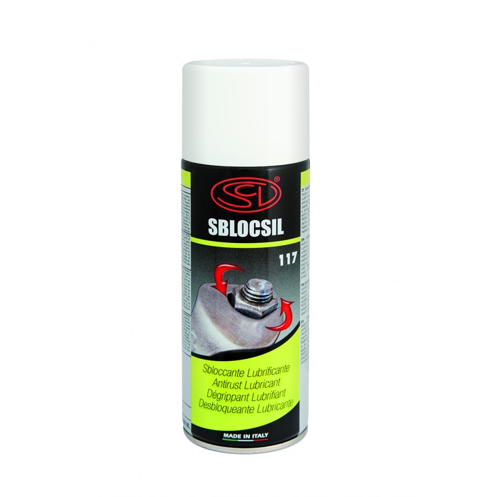Spray degripant lubrifiant "SBLOCSIL" - SILICONI - 400 ml