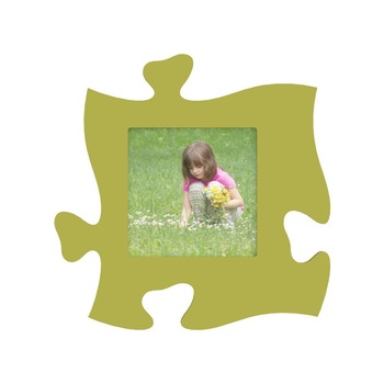 Rama foto tip puzzle, verde exotic, foto 15x15, patrata Rama foto tip puzzle, verde exotic, foto 15x15, patrata